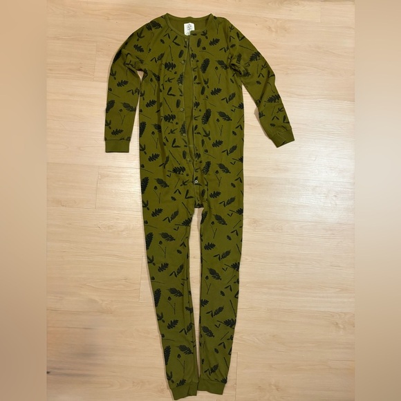 Arborist Adult Tree Leaves Onesie - Picture 1 of 2